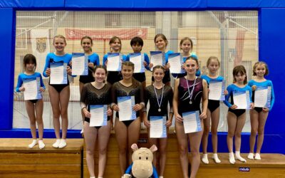 Sophia Probst vom ATSV Kelheim wird Bayerische Jahrgangsbeste im Trampolinturnen